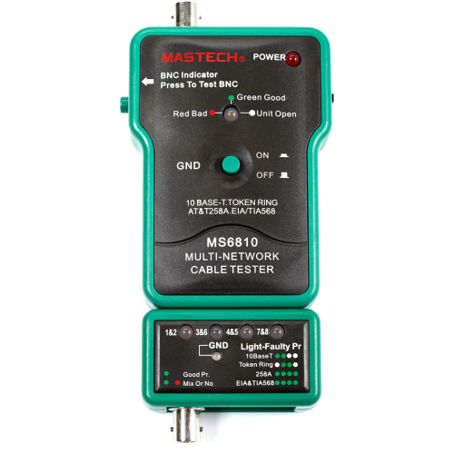 Тестер кабельный Mastech MS6810