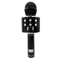 Караоке-микрофон B52 KM-130B, 3Вт, АКБ 800 мА/ч, ВТ (до 10м), USB, беспров. микрофон