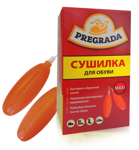 Электросушилка для обуви PREGRADA MAXI 6W 220В, пластик