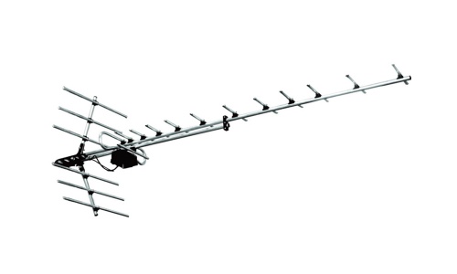 Антенна уличная Дельта Н1181А 12V б/к (активная, DVB-T2, с б/п, 28-33 дБ, пакет)