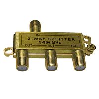 Разветвитель (сплиттер) 3-WAY 5-900 MHz Сигнал