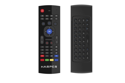 Беспроводная аэромышь клавиатура пульт HARPER KBWL-030 для СМАРТ ТВ фото 6