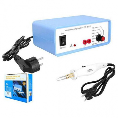 Универсальный выжигательный прибор с регулятором температуры 220V/40W ZD-8905 фото 2 Универсальный выжигательный прибор с регулятором температуры 220V/40W ZD-8905 фото 2