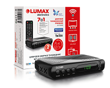 Цифровой ресивер Lumax DV1108HD (Эфирный, DVB-T2/C, HD,Dolby Digital)