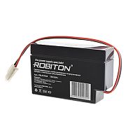 Аккумулятор ROBITON VRLA12- 0.8 свинцово-кислотный 12В 0.8Аh