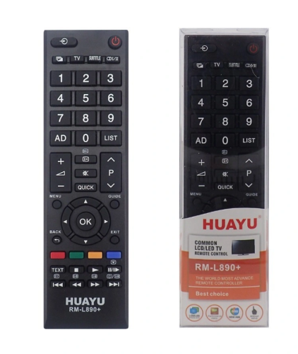 Пульт дистанционного управления Huayu для Toshiba RM-L890+(CT-90326)  корпус  универсальный  фото 2