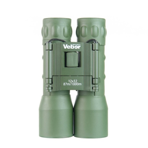 Бинокль Veber Sport БН 12х32 темно-зеленый фото 4