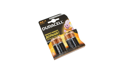 Батарейка щелочная DURACELL Basic LR6 (AA, MN1500) 1.5В бл/4 (Цена за 1 шт.) фото 2 Батарейка щелочная DURACELL Basic LR6 (AA, MN1500) 1.5В бл/4 (Цена за 1 шт.) фото 2