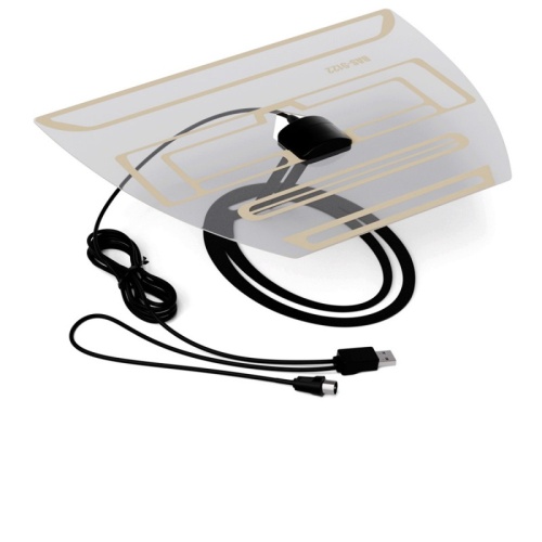 Антенна комнатная РЭМО BAS-5122-USB ASTRA (активная, ДМВ, с б/п, 37 дБи, коробка)