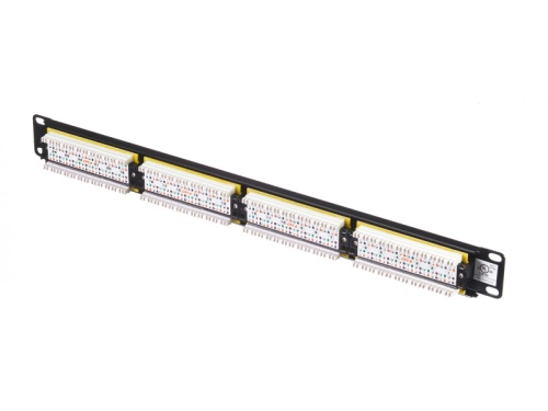 Патч-панель UTP, 19", 24 порта RJ45, cat.6, 1U, Dual Type, Netko СКС, "J" фото 2