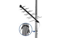 Антенна уличная Дельта Н111А.04F 12V (активная, DVB-T2, с б/п, 26 дБи, пакет)