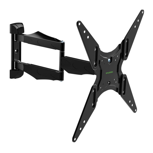 Кронштейн настенный TUAREX OLIMP-404 15-55" (наклон ±12°, поворот 180°, до 35 кг, чёрный) фото 2 Кронштейн настенный TUAREX OLIMP-404 15-55" (наклон ±12°, поворот 180°, до 35 кг, чёрный) фото 2