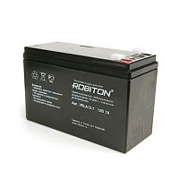 Аккумулятор ROBITON VRLA12- 7.0 свинцово-кислотный 12В 7Ah (151х65х95мм)