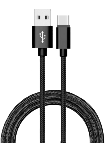 Шнур USB Type-C 3.1 - USB Type-C 3.1, 1,8 м, черный, АТОМ