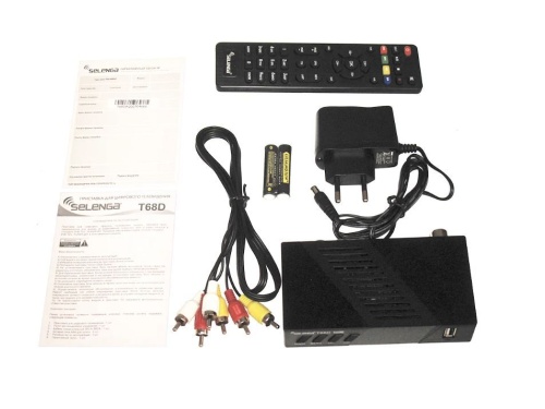 Цифровой ресивер  Selenga T68D (Эфирный DVB-T2/C) фото 4