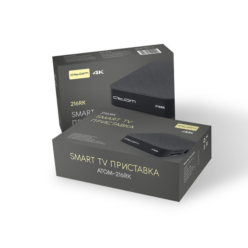 Приставка Смарт ТВ СИГНАЛ ELECTRONICS ATOM-216RK (Android TV Box) фото 7 Приставка Смарт ТВ СИГНАЛ ELECTRONICS ATOM-216RK (Android TV Box) фото 7