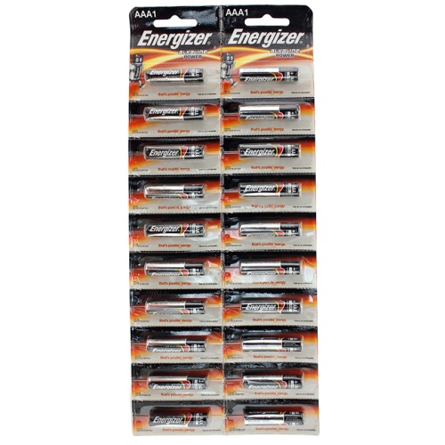 Батарейка щелочная ENERGIZER POWER LR03 (AAA, E92) 1.5В бл/20 (отрывной), (Цена за 1шт)