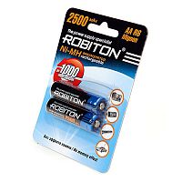 Аккумулятор ROBITON 2500MHAA-2 BL2 (Цена за 1 штуку)