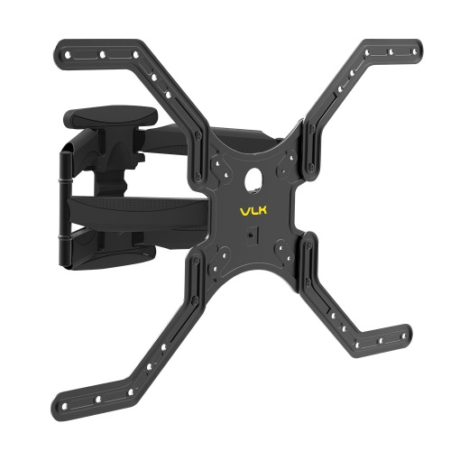 Кронштейн настенный VLK TRENTO-12 26-70" (наклон +2°/-10°, поворот 120°, до 45 кг, черный) фото 10