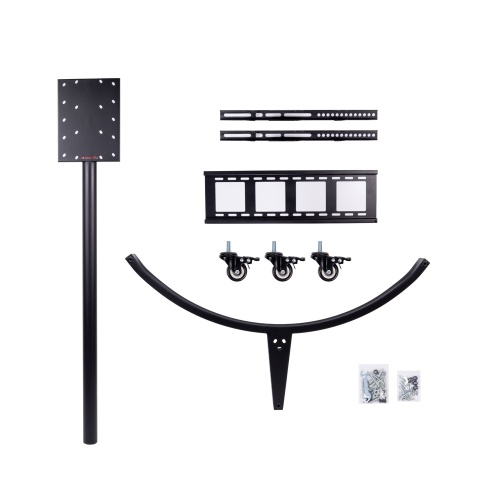 Мобильная стойка напольная для LED/LCD телевизоров Arm media PT-STAND-10 черная фото 12