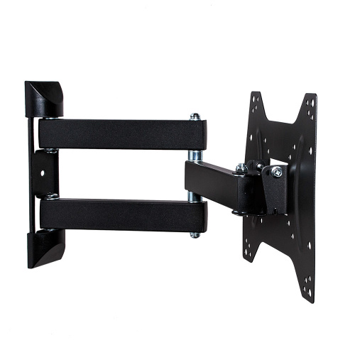 Кронштейн настенный Kromax DIX-22 15-48" (наклон +5°/-12°, поворот 180°, до 35 кг, черный) фото 2 Кронштейн настенный Kromax DIX-22 15-48" (наклон +5°/-12°, поворот 180°, до 35 кг, черный) фото 2