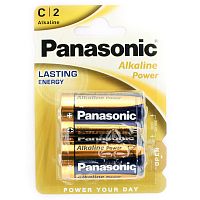 Батарейка щелочная PANASONIC LR14 (C) Alkaline Power 1.5В бл/2, (Цена за 1шт)