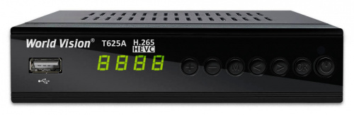 Цифровой ресивер World Vision T625A (Эфирный, DVB-T2/C, HD, Dolby Digital) фото 4 Цифровой ресивер World Vision T625A (Эфирный, DVB-T2/C, HD, Dolby Digital) фото 4