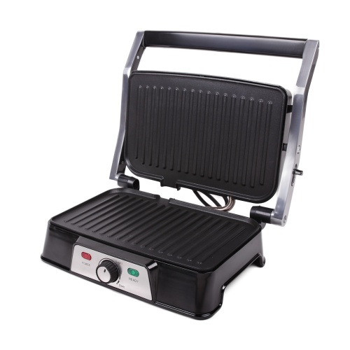 Гриль ENDEVER Grillmaster 220 серебристый/черный фото 2