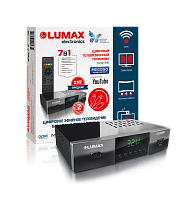 Цифровой ресивер Lumax DV3211HD (Эфирный, DVB-T2/C, HD, Dolby Digital)