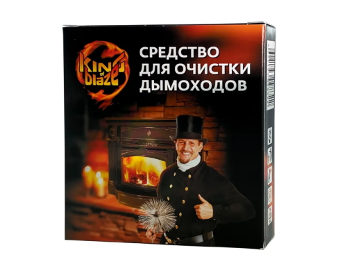 Средство д/очистки дымоходов, печей, котлов и каминов KING of BLAZE, набор 2шт. по 50г (КВ-322)