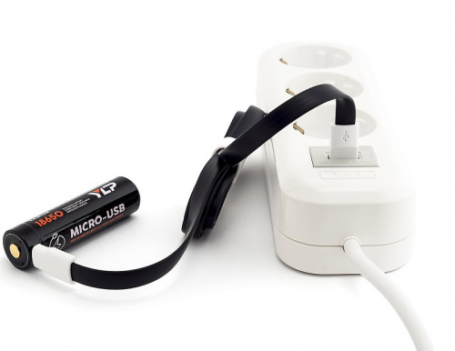 Фонарь ЯРКИЙ ЛУЧ LH-500 ACCU "ENOT" налобный/ручной XP-G3 500лм, аккум. YLP 18650 3400mAh с встр. ЗУ фото 4 Фонарь ЯРКИЙ ЛУЧ LH-500 ACCU "ENOT" налобный/ручной XP-G3 500лм, аккум. YLP 18650 3400mAh с встр. ЗУ фото 4
