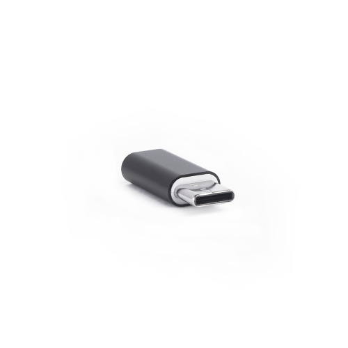 Переходник USB Type-C 3.1 - USB B micro, черный (ATOM) фото 2