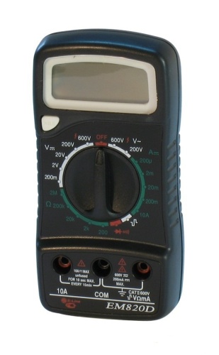 Мультиметр цифровой S-line EM820D