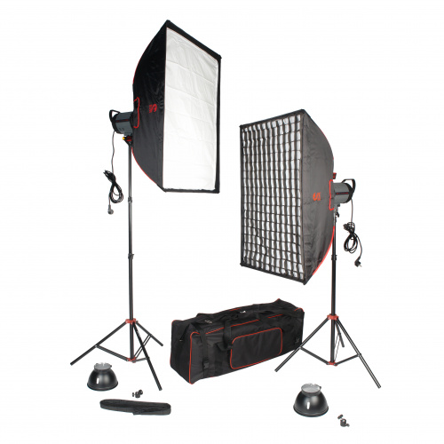 Комплект галогенных осветителей Falcon Eyes QLBK-1000 v2.0 фото 3 Комплект галогенных осветителей Falcon Eyes QLBK-1000 v2.0 фото 3
