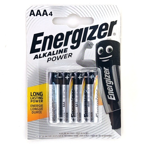 Батарейка щелочная ENERGIZER LR03 (AAA) Alkaline Power 1.5В бл/4 (Цена за 1шт)