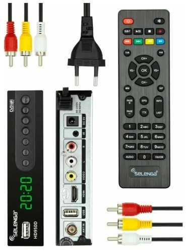 Цифровой ресивер  Selenga HD950D (Эфирный DVB-T2/C, Dolby Digital) фото 6
