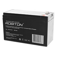 Аккумулятор ROBITON VRLA12- 9 свинцово-кислотный 12В 9Ah (151х65х95мм)