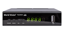 Цифровой ресивер  World Vision T624D4  (Эфирный, DVB-T2/C, HD, Dolby Digital)