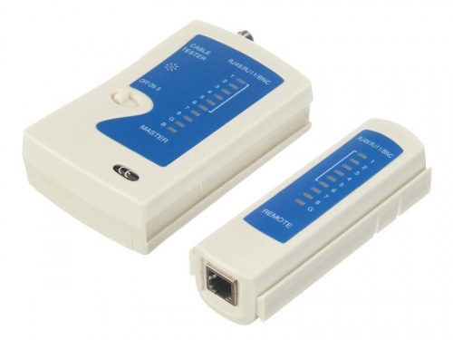 Тестер кабельный  RJ45, RJ11, RJ12, BNC (NS 468Bv2)  фото 2