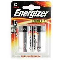Батарейка щелочная ENERGIZER MAX LR14 (C, E93) 1.5В бл/2 (Цена за 1шт)