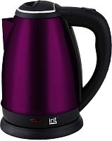Чайник электрический IRIT IR-1342 1500W, 2л дисковый, корпус нерж. сталь, 220В (фиолетовый)