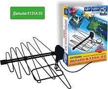 Антенна комнатная Дельта К131А.02 12V УЦЕНКА (активная, DVB-T2, с б/п, 22-25 дБ, коробка)