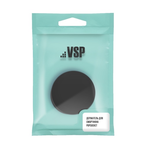 Держатель для смартфона Popsocket черный фото 2