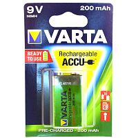 Аккумулятор VARTA 6F22 (9V) Ni-MH 200mAh Power предзаряженный бл/1 