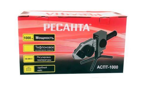 Аппарат для раструбной сварки Ресанта АСПТ-1000 фото 3