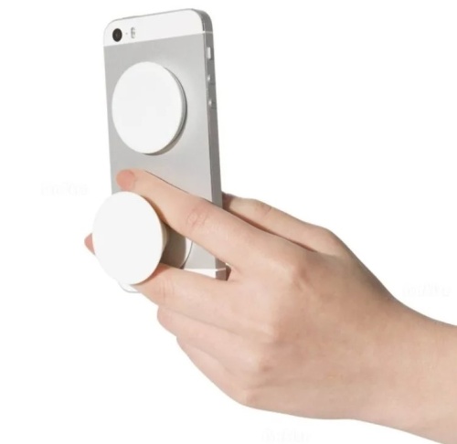 Держатель для смартфона Popsocket белый фото 9