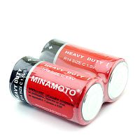 Батарейка солевая MINAMOTO R20 (D) 1.5В 2 в п/э