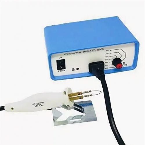 Универсальный выжигательный прибор с регулятором температуры 220V/40W ZD-8905 фото 3 Универсальный выжигательный прибор с регулятором температуры 220V/40W ZD-8905 фото 3