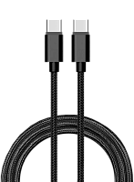Дата-кабель USB Type-C 3.1 - USB Type-C 3.1, 1 м, черный, АТОМ