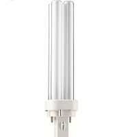 Лампа энергосберегающая PHILIPS PL-C 26W/840/2р компактная 4-баллонная, G24d-3